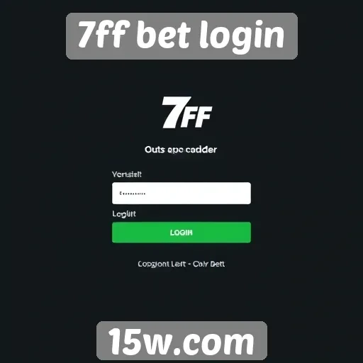 Acessando o site 7ff bet login com segurança